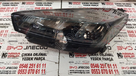 CHERY TİGGO 7 PRO MAX SOL FAR ÇIKMA YEDEK PARÇA 22-24