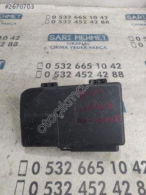 ÇIKMA OPEL CORSA D AKÜ ANA SİGORTA KAPAĞI