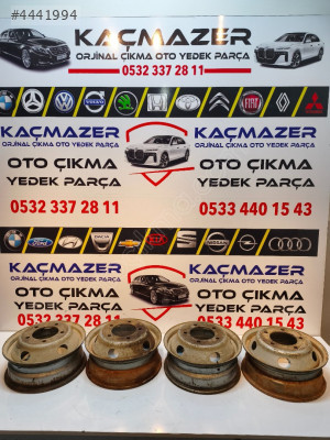 RENAULT MASCOTT DEMİR JANT TAKIMI