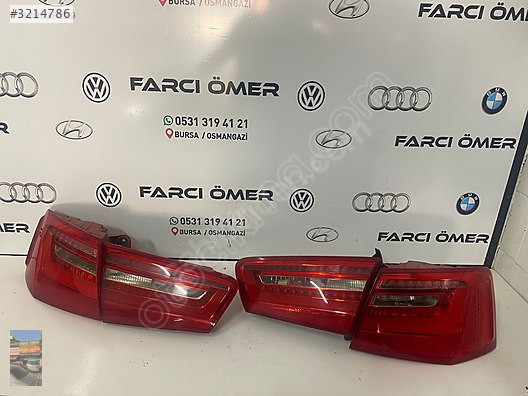 AUDİ A6 İÇ DIŞ STOP ORJİNAL SET