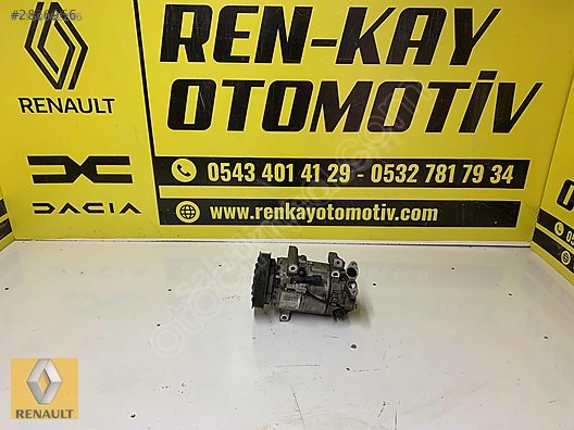 Renault Clio 4 Orjinal Sökme Klima Kompresörü - Renkay Oto