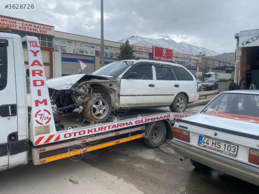 Toyota corolla 101 sol arka kapı