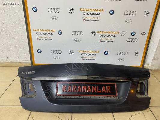 MERCEDES E180 HATASIZ BAGAJ KAPAĞI ORJİNAL