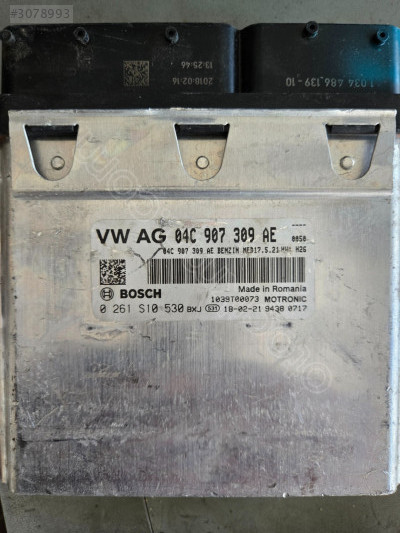04C907309AE 0261S10530 VAG GRUBU MOTOR BEYNİ