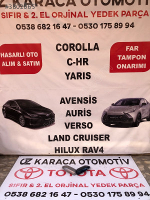 2019-2025 TOYOTA COROLLA ÇIKMA ORJINAL AYNA KAPAKLARI
