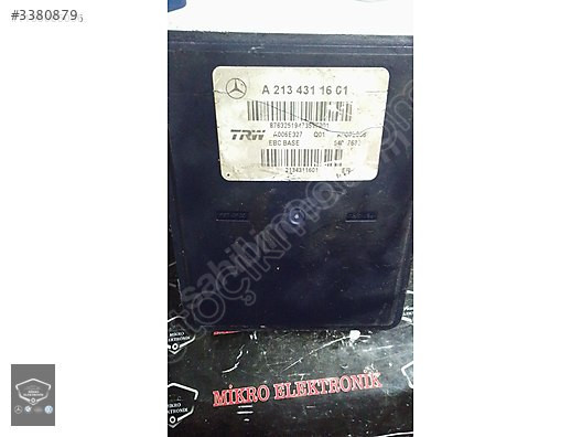 MERCEDES W213 Abs Beyni A2134311601 A2134311601 A 213 431 16 01
