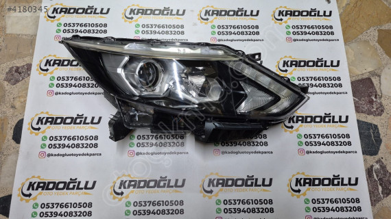 NİSSAN QASHQAİ J11 SAĞ FAR FUL LED ZENON ÇIKMA YEDEK PARÇA 14/16