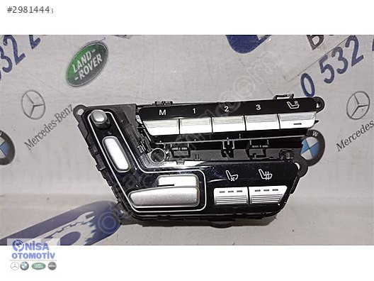 MERCEDES S SERİSİ W221 KASA SOL ÖN KOLTUK KONTROL DÜĞMESİ ORJ