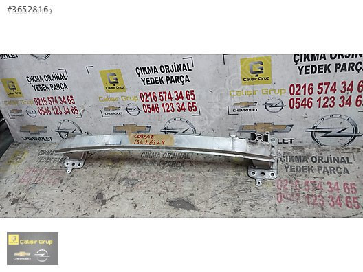 OPEL CORSA E ÖN TAMPON DEMİRİ OEM 13426328 ÇIKMA SÖKME YEDEK PA