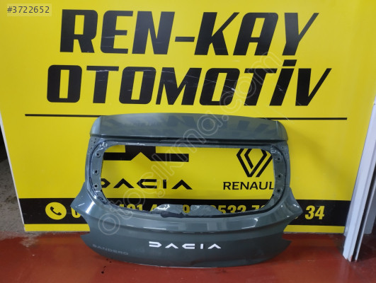 981223148R DACİA SANDERO BAGAJ KAPAĞI 2021 2025 ORJ ÇIKMA RENKAY