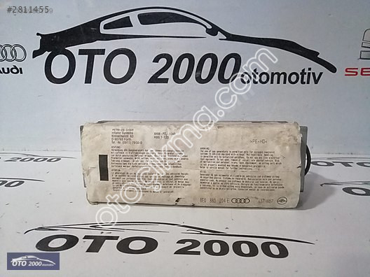 8E0880204E-8E0880204A AUDİ A4 2001-2006 AİRBAG (YOLCU)