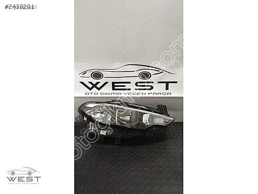 FİAT EGEA SAĞ FAR SİYAH ZEMİN WEST OTO ÇIKMA DA