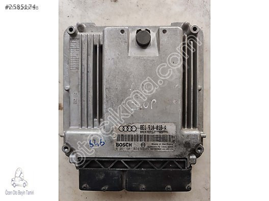 Audi A4 2.0 FSI Motor Beyni 8E1910018A - 0261S01024 - MED7.1