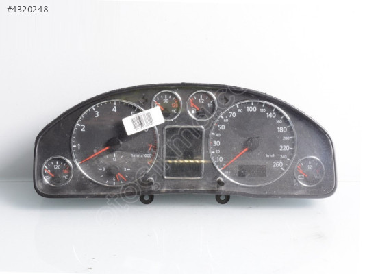 Audi A6 C5 1.8 T Km Saati Gösterge Paneli Kadran Garantili Çıkma