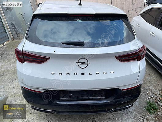OPEL GRANDLAND DOLU BAGAJ KAPAĞI ÇIKMA SÖKME YEDEK PARÇA