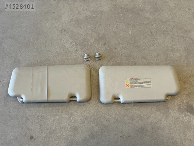 NİSSAN NOTE GÜNEŞLİK SAĞ SOL TAKIM  2006-2011