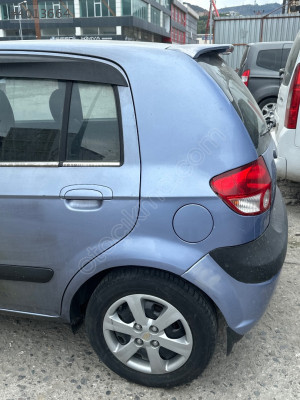 Hyundai getz sol arka çamurluk kesme arka