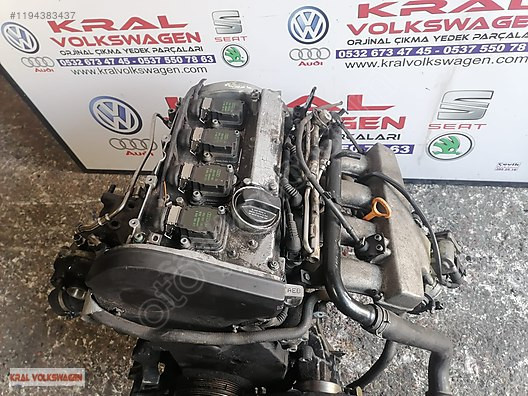 AUDİ A4 1.8 T APU ÇIKMA MOTOR KOMPLE DOLU