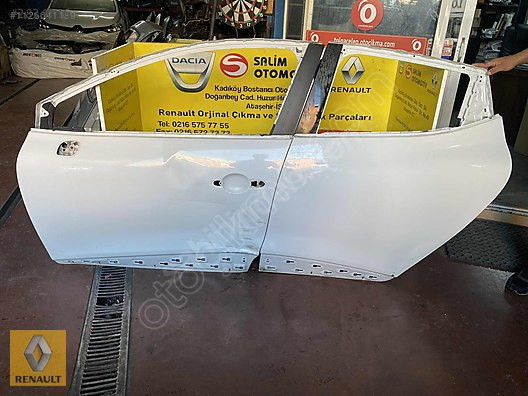 Clio 4 İçin Orjinal Renault Çıkma Sol Ön-Arka Kapı Parçala