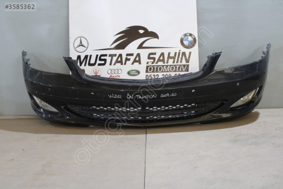 MERCEDES W221 S SERİSİ SİYAH ÖN TAMPON 2009/10