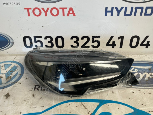 OPEL CORSA F 2024 SAĞ ÖN FAR FULL LED  ORJİNAL ÇIKMA