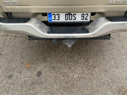 ISUZU DMAX EURO3 ARKA TAMPON                          (XS2001S26)