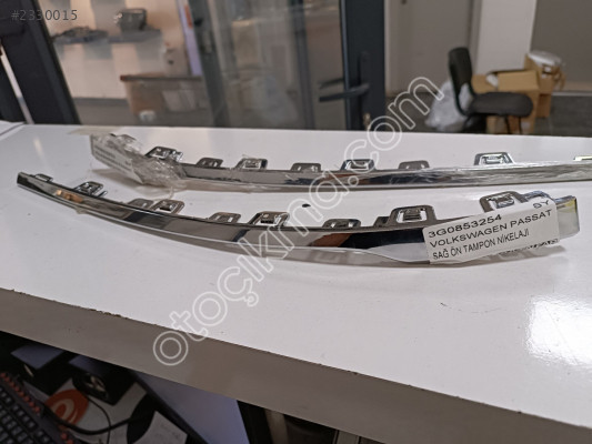 VOLKSWAGEN PASSAT 2015 SAĞ ÖN TAMPON NİKELAJI 3G0853254 SY