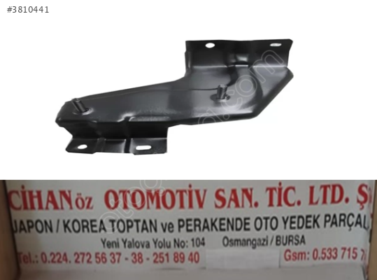 HYUNDAİ H100 TAMPON BRAKETİ ARKA SAĞ-SOL H100/L300 1997-2008