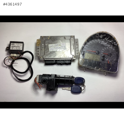 Fiat Stilo Doblo 1.9 Motor Beyni Komple Seti 0281010334 55186489