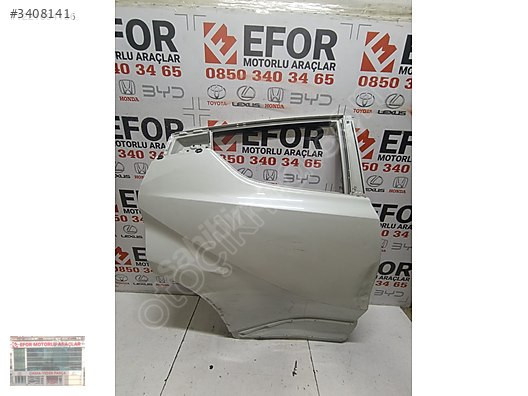 TOYOTA CHR SAĞ ARKA KAPI ÇIKMA ORJİNAL YEDEK PARÇA