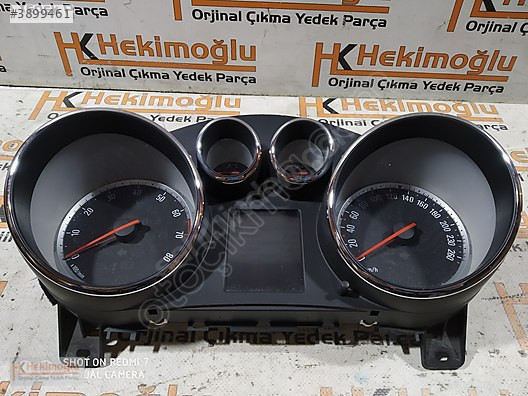 OPEL ASTRA J KİLOMETRE SAATİ KADRAN 600775881 39069791 KİLOMETRE