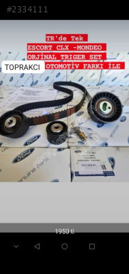 Ford escort zetec mondeo mk2 orjinal sifir triger set
