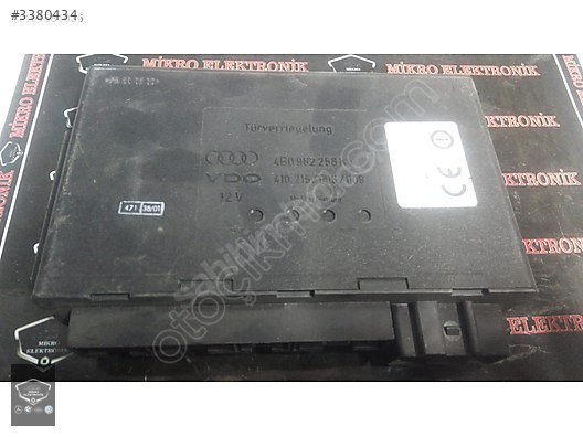 4B0962258K AUDİ A6 KONFOR BEYNİ