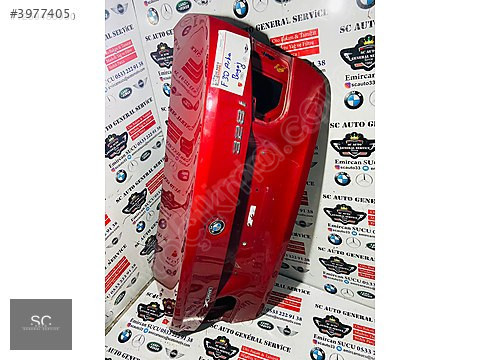 BMW F30 KIRMIZI BOYASIZ BOŞ BAGAJ - HATASIZ F30 BAGAJ