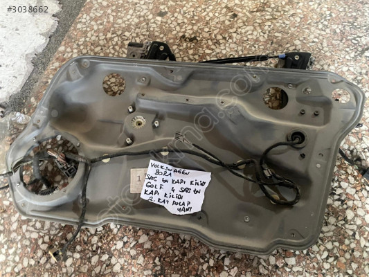 VOLKSWAGEN BORA SAĞ ÖN KAPI CAM KRİKOSU ORJİNAL ÇIKMA 98-04 MODEL