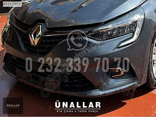 RENAULT CLİO ÖN TAMPON ve TÜM AKSAMLARI| ÜNALLAR OTO ÇIKMA |