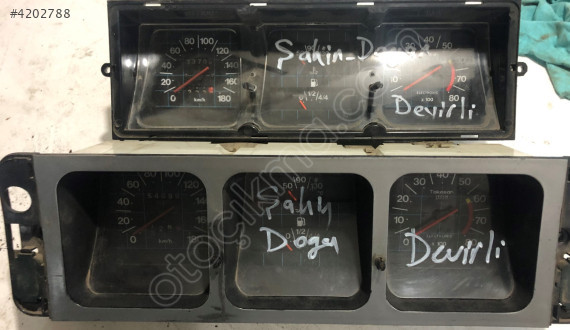 Tofaş Şahin Doğan Kartal Gösterge Paneli Kilometre Saati