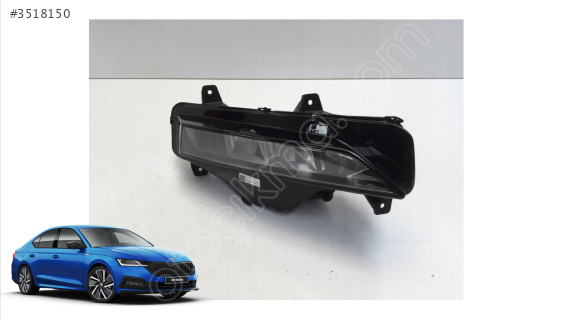 5E3941700 Skoda Octavia 2021 Sağ Sis Farı .
