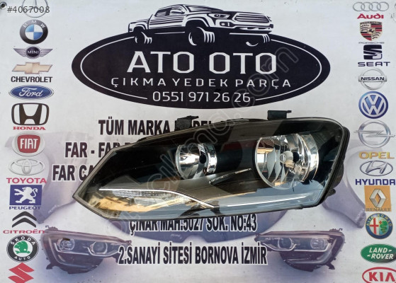 VOLKSWAGEN POLO ORJINAL CIKMA SOL FAR