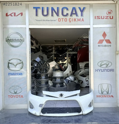 TOYOTA YARİS HYBRİD ÖN TAMPON 2012-2014 ÇIKMA PARÇA ORJİNAL