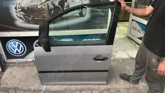 2005-2013 WV CADDY SOL ÖN KAPI GRİ ORJ ÇIKMA