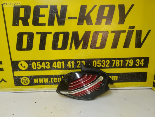 265552638R RENAULT ZOE SOL STOP 2012 SONRASI ORJ ÇIKMA (CAMSIZ)