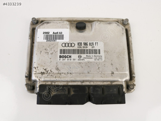 Audi A3 8L 1.9 TDI Motor Beyni 038906019FT0281010981 EDC15P