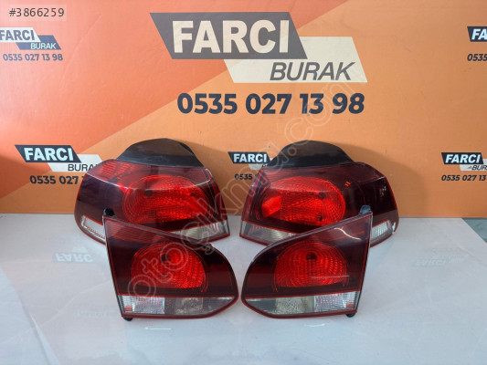 GOLF 6 FÜME TAKIM İÇ DIŞ STOP ORJİNAL HATASIZ