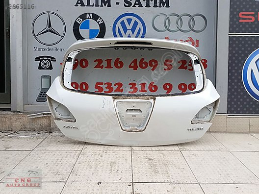 Opel corsa bagaj kapağı