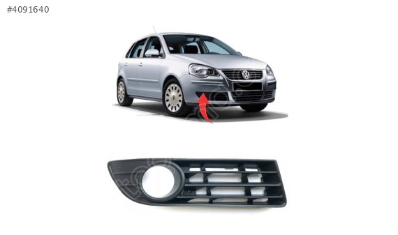 6Q0853666E VW POLO 05-09 SAĞ SİS KAPAĞI SİSLİ