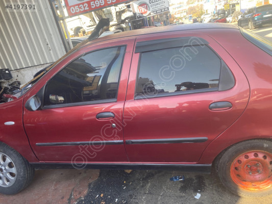 FİAT ALBEA SOL İKİ KAPI ATEŞ KIRMIZI ÇIKMA ORJİNAL