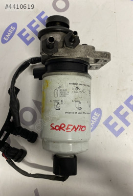 kia sorento 2007 170hp mazot filtresi/kütüğü (son fiyat)