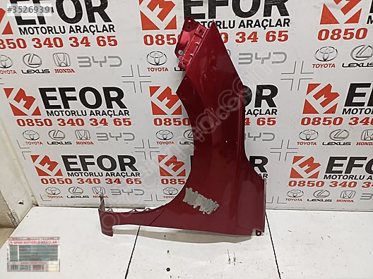 HONDA CİTY ORJİNAL ÇIKMA SOL ÖN ÇAMURLUK 21+