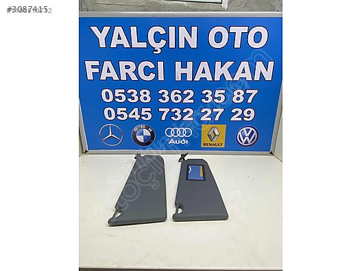 Megane 1 sağ sol güneşlik